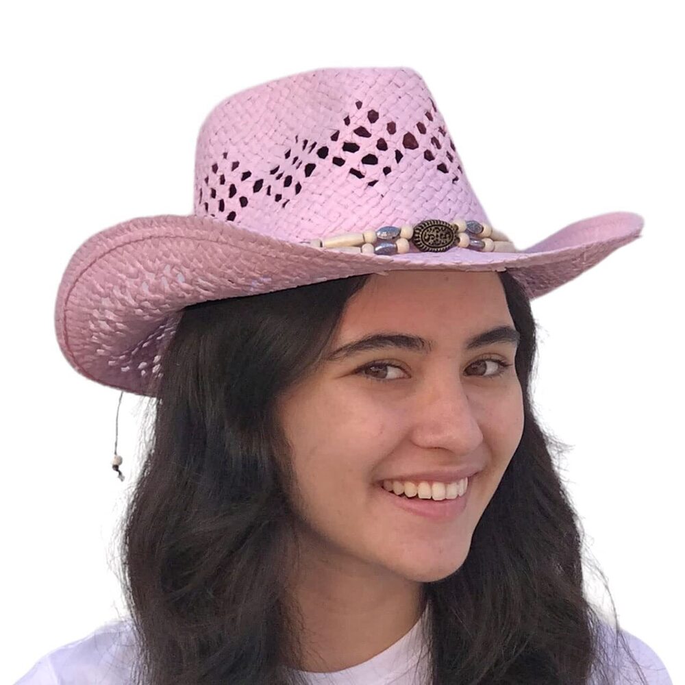 8782 Straw Cowboy Hat Cowgirl Hats Men Women Sun Hat Sombreros Vagueros